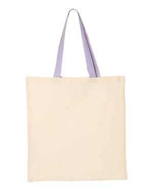 Q-Tees QTB6000 - Natural/ Lavender