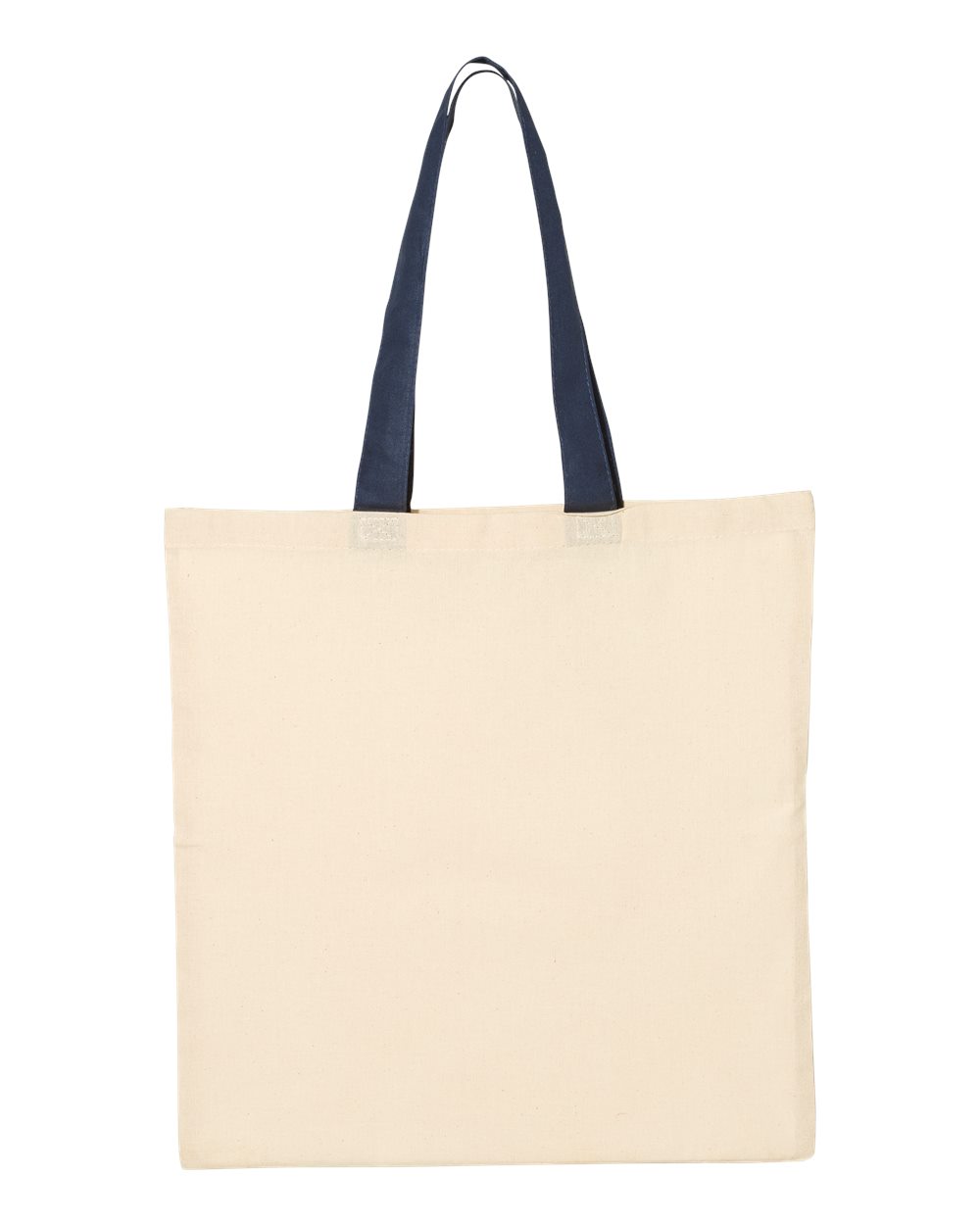 Q-Tees QTB6000 - Natural/ Navy