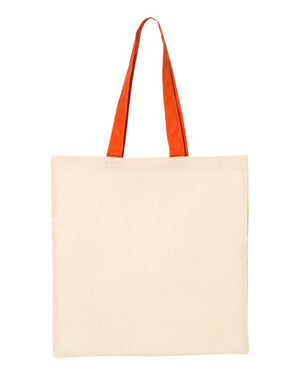 Q-Tees QTB6000 - Natural/ Orange