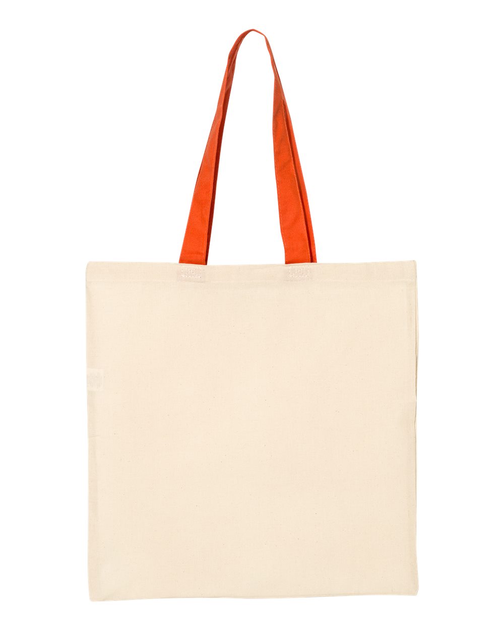 Q-Tees QTB6000 - Natural/ Orange
