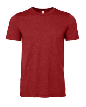 BELLA + CANVAS 3001CVC - Heather Canvas Red