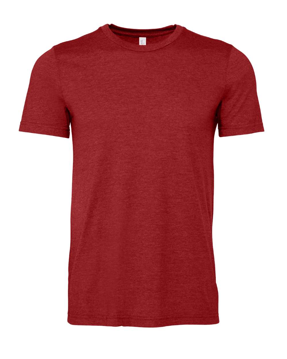 BELLA + CANVAS 3001CVC - Heather Canvas Red