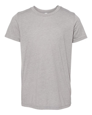BELLA + CANVAS 3413Y - Athletic Grey Triblend