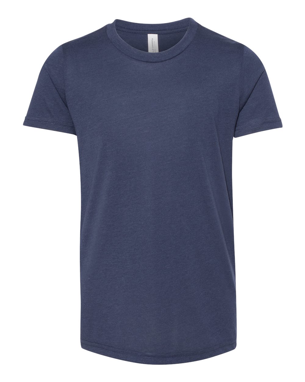 BELLA + CANVAS 3413Y - Solid Navy Triblend