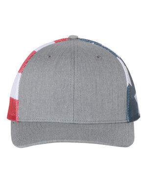 Richardson 112PM - Heather Grey/ Stars & Stripes