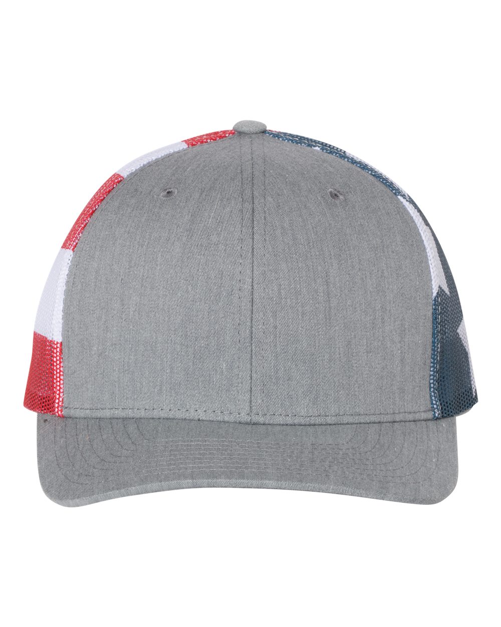 Richardson 112PM - Heather Grey/ Stars & Stripes