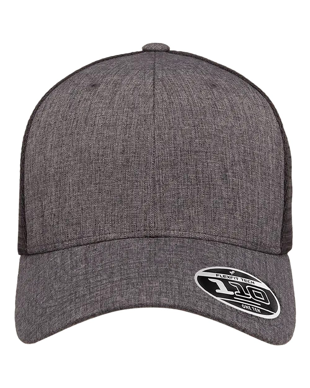 Flexfit 110M - Melange Charcoal/ Black
