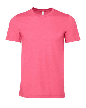 BELLA + CANVAS 3001CVC - Heather Charity Pink
