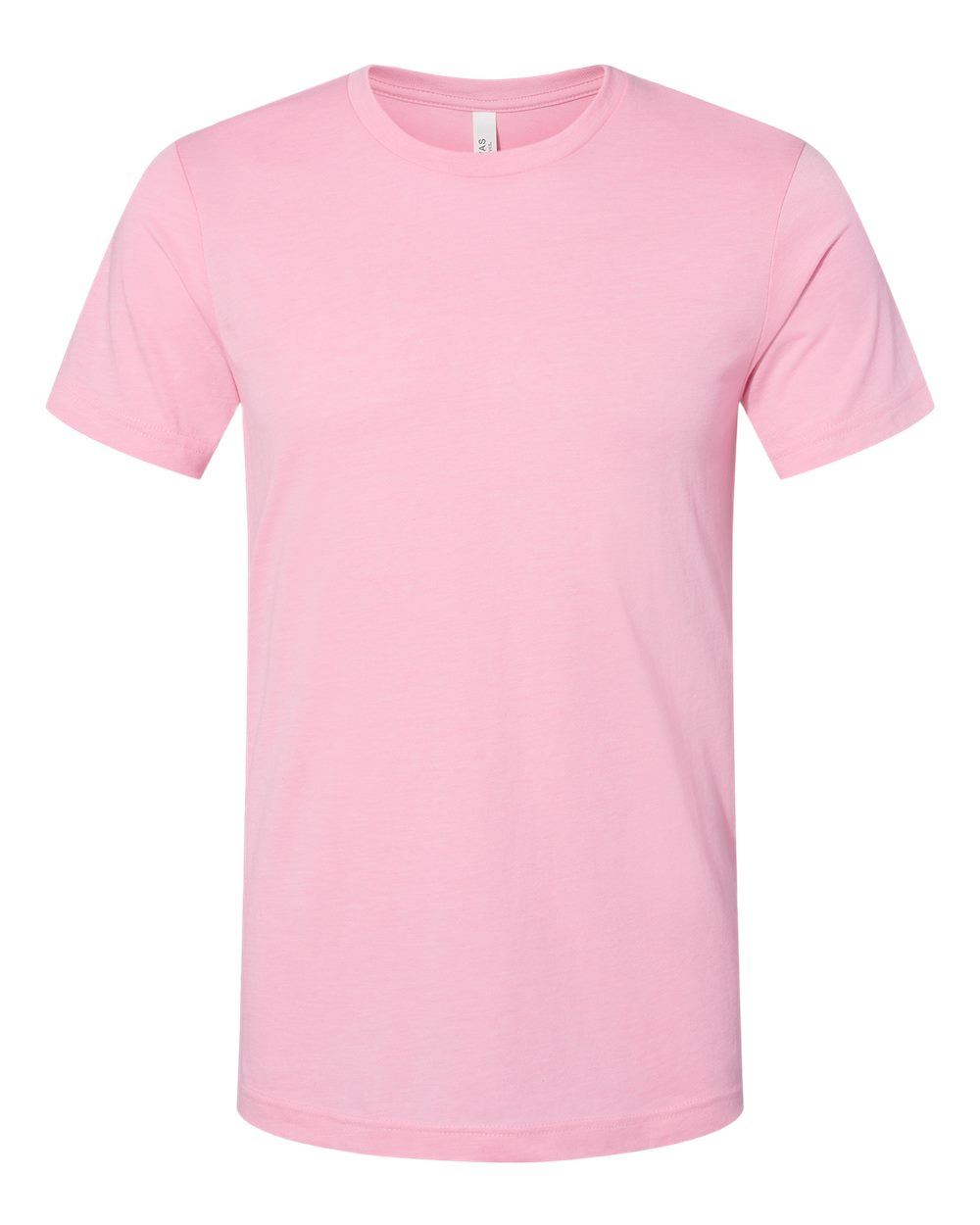 BELLA + CANVAS 3001CVC - Heather Bubble Gum