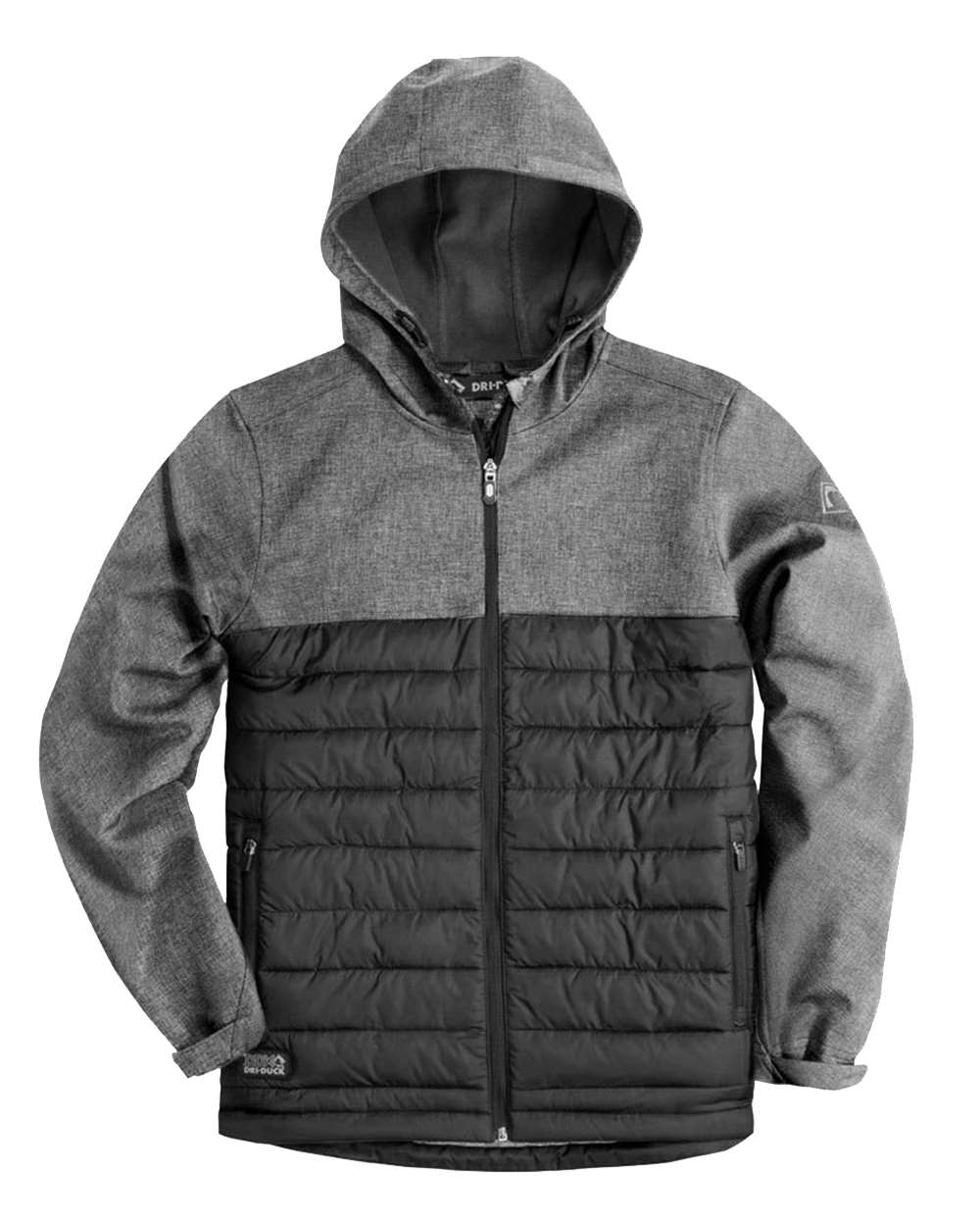 DRI DUCK 9415 - Black Heather/ Black