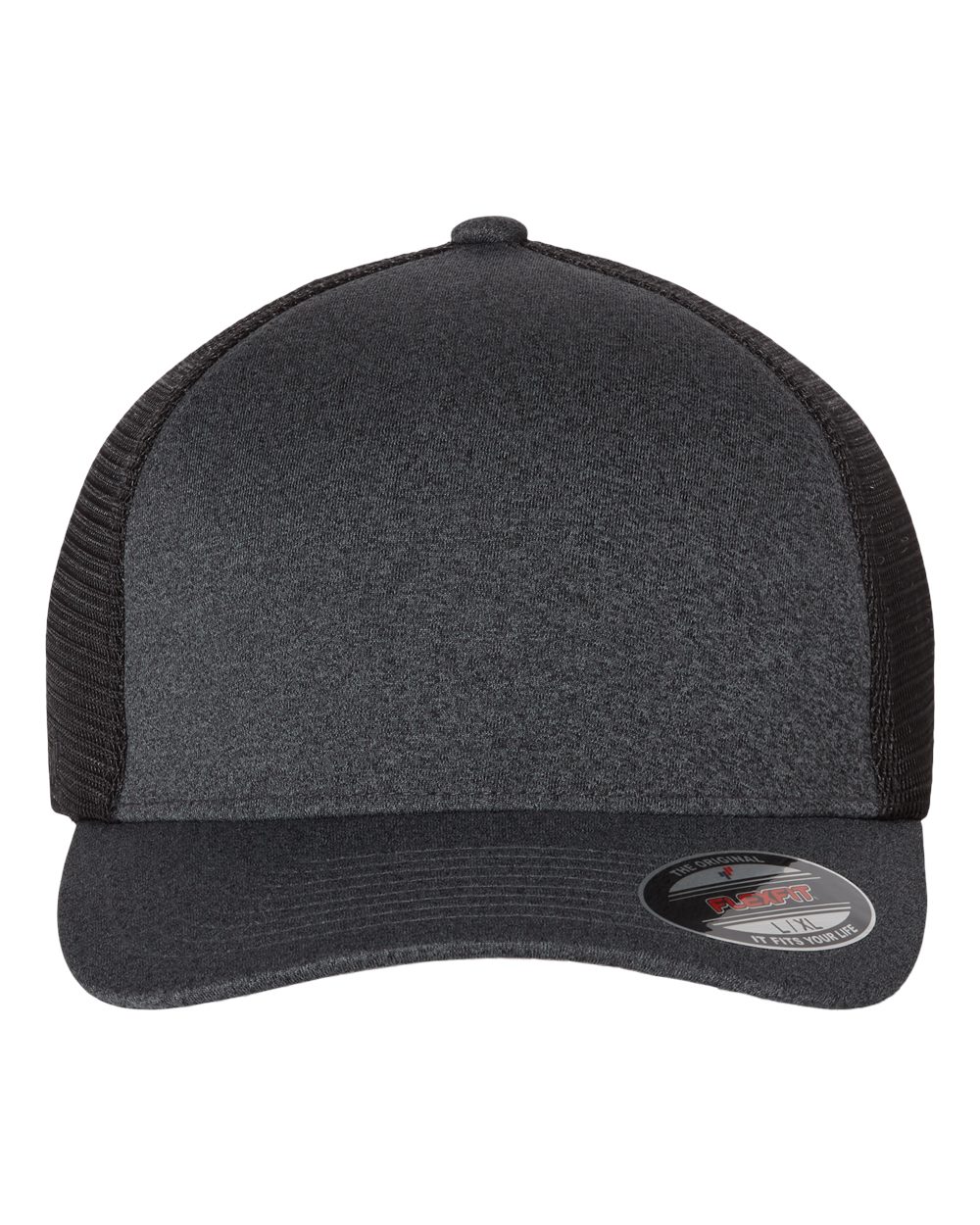 Flexfit 5511UP - Melange Dark Grey/ Black