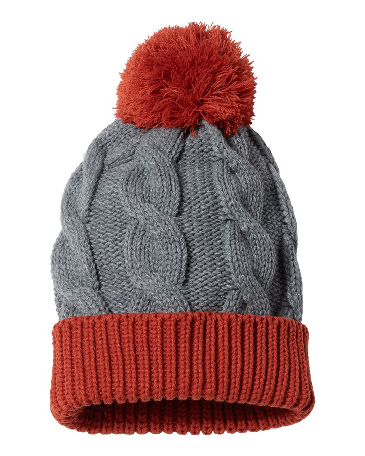 Richardson 141R - Heather Grey/ Rust