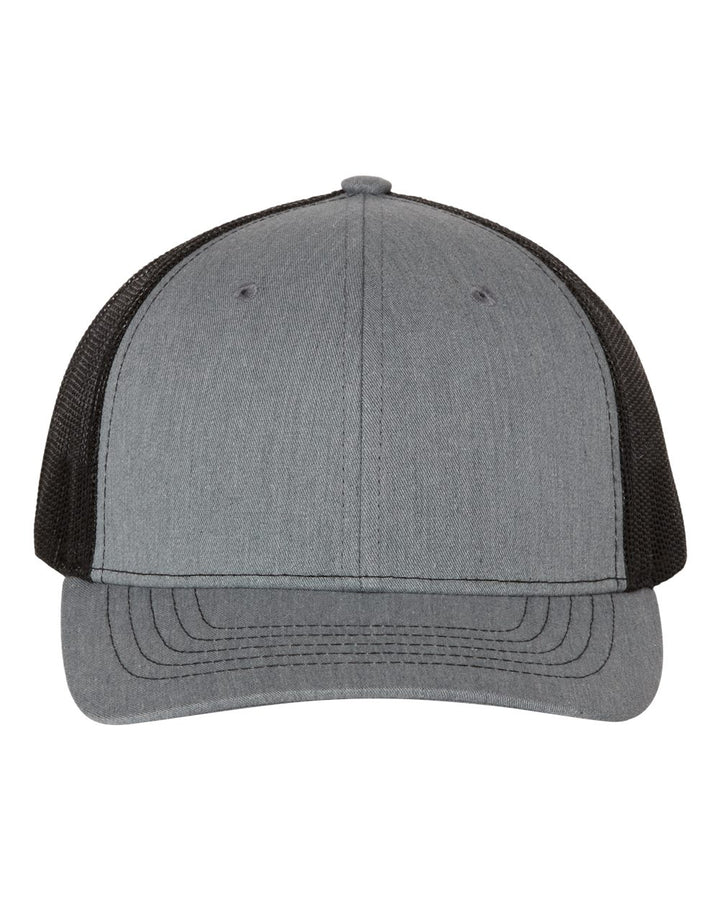 Richardson 112Y - Heather Grey/ Black