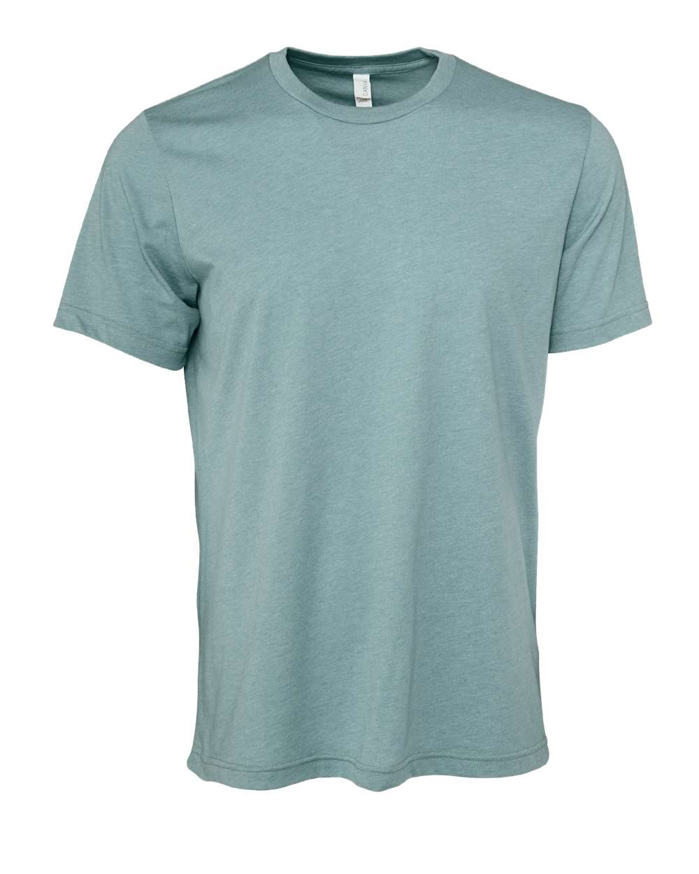 BELLA + CANVAS 3001CVC - Heather Blue Lagoon