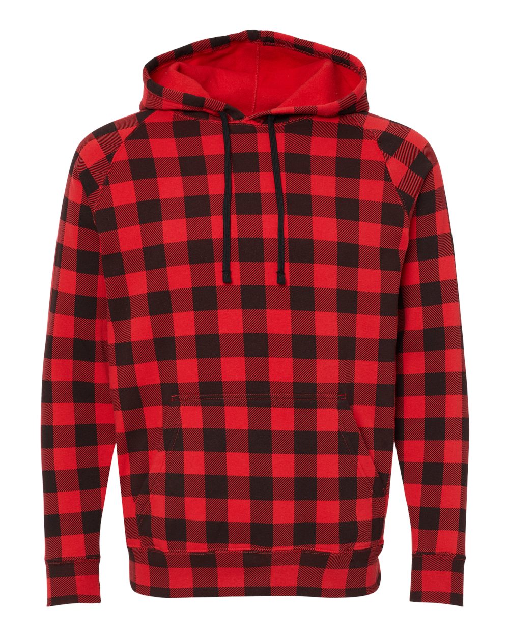 Independent Trading Co. PRM33SBP - Red Buffalo Plaid