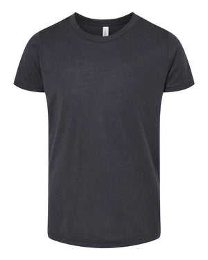 BELLA + CANVAS 3413Y - Solid Dark Grey Triblend
