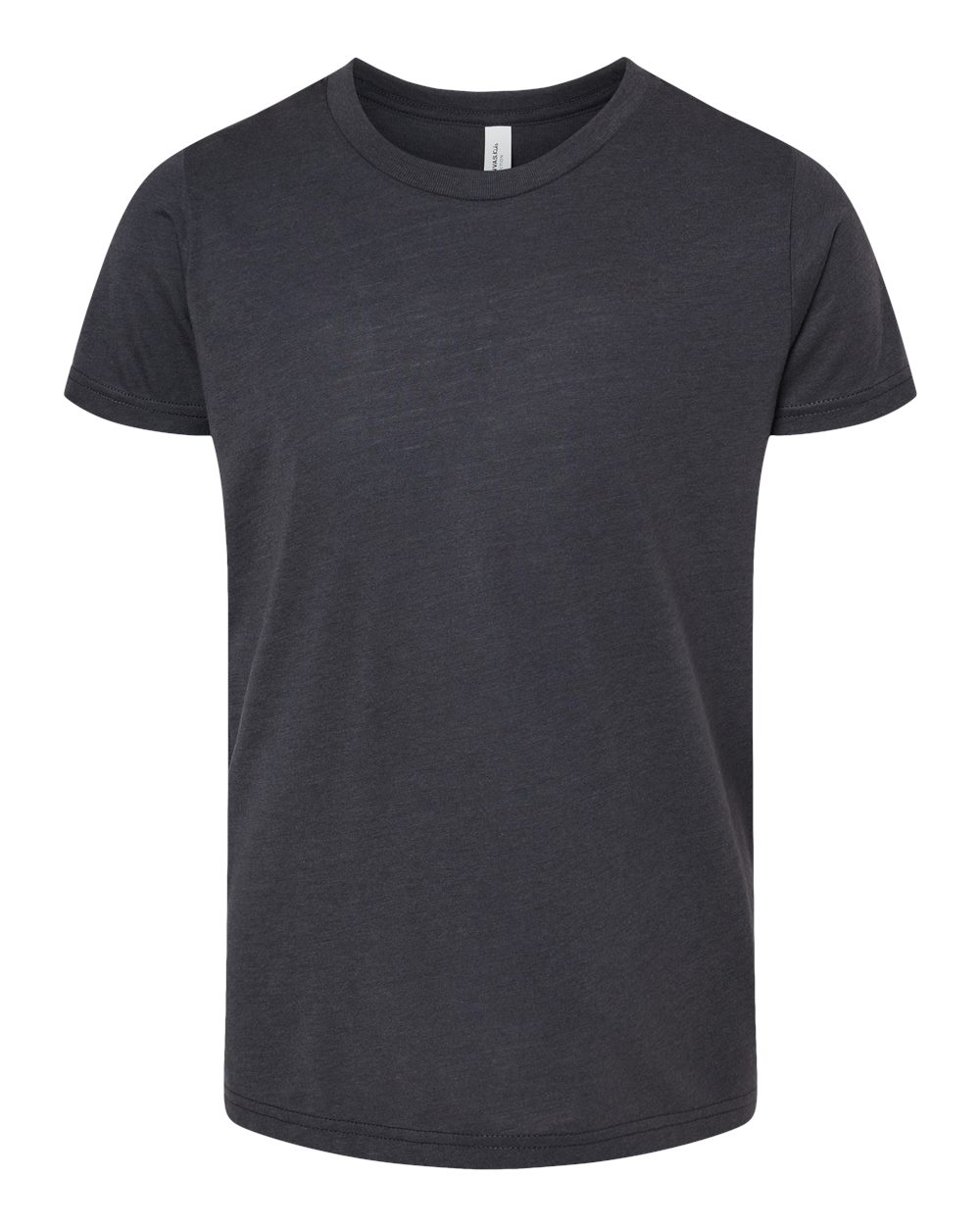 BELLA + CANVAS 3413Y - Solid Dark Grey Triblend