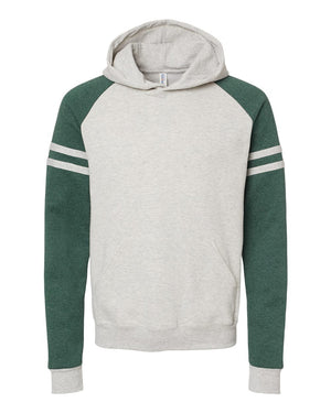 JERZEES 97CR - Oatmeal Heather/ Forest Green Heather