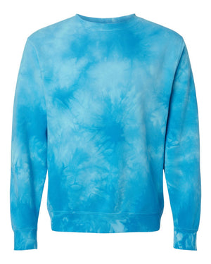 Independent Trading Co. PRM3500TD - Tie Dye Aqua Blue