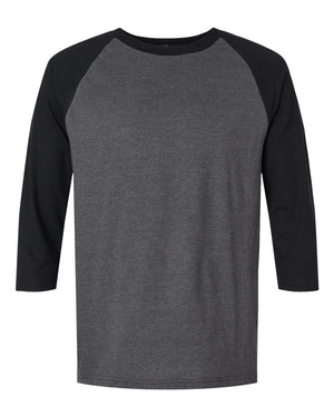 American Apparel 2003CVC - Heather Charcoal/ Black