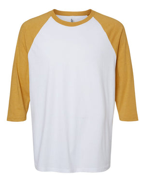 American Apparel 2003CVC - White/ Heather Mustard